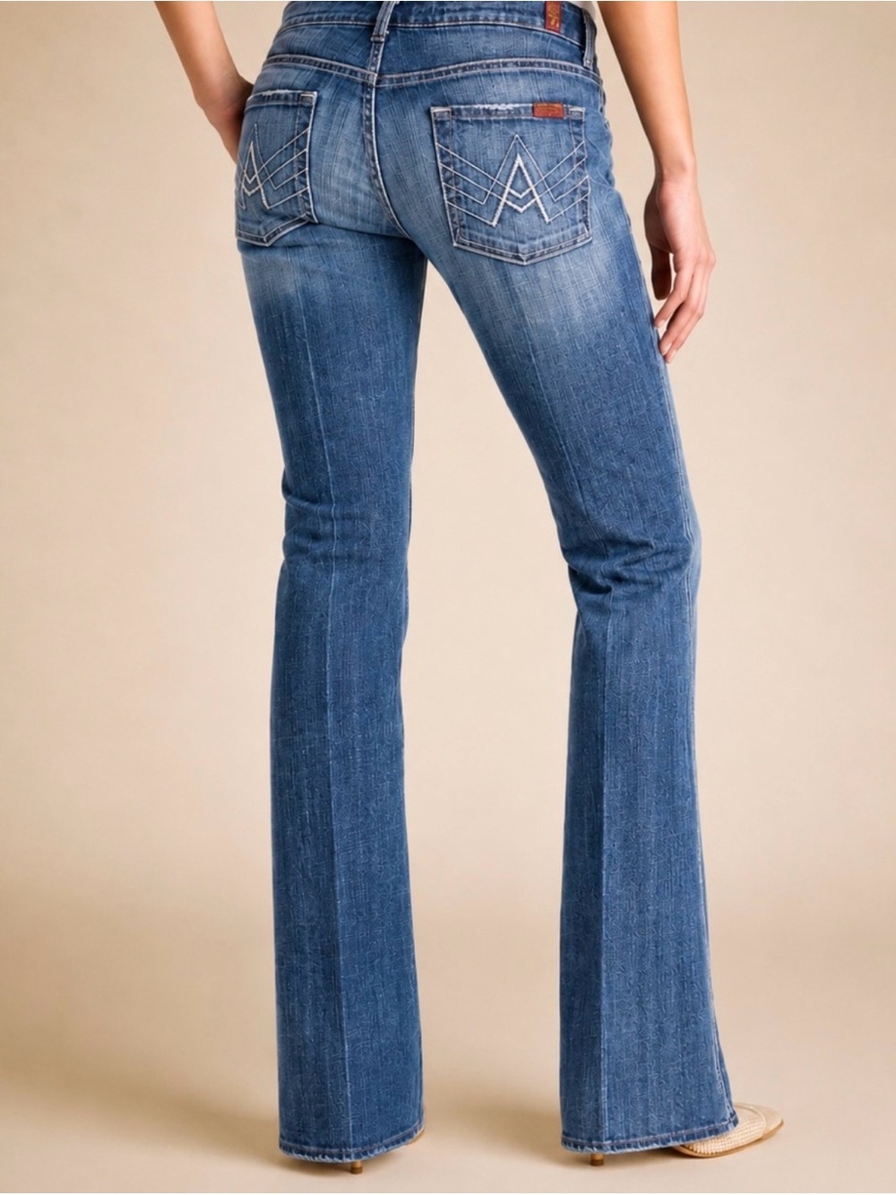 7 For All Mankind A pocket bootcut jeans $65